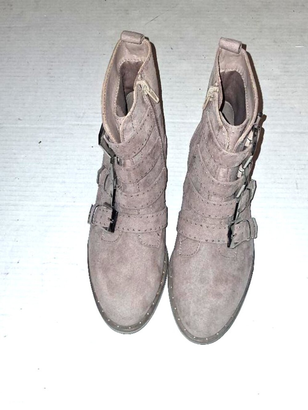 CATWALK  Suede Ankle Boot Women's Size 37 US 6.5 Or 7